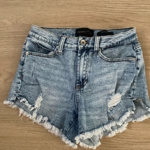 Kendall & Kylie, Jean Shorts, Size 25, Blue
